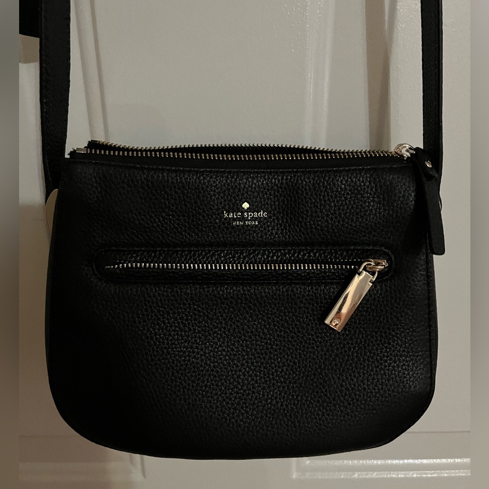 KATE SPADE | SADDLE CROSSBODY - BLACK